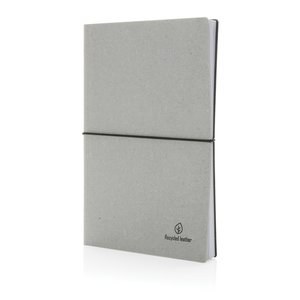 XD Collection P772.21 - Cuaderno de cuero reciclado A5 GRS