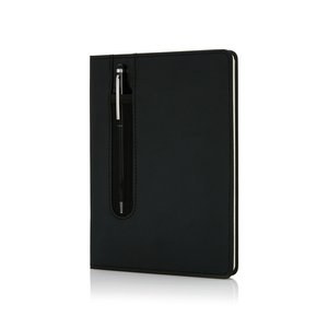 XD Collection P773.31 - Cuaderno A5 de tapa dura estándar de PU con bolígrafo táctil