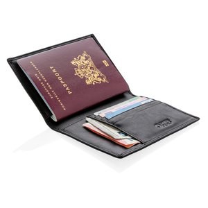 Swiss Peak P820.43 - Soporte para pasaporte antirrobo RFID