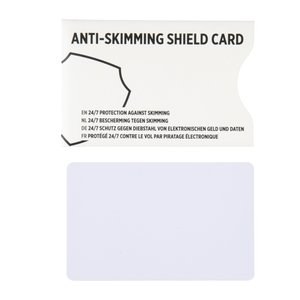 XD Collection P820.52 - Anti-skimming RFID shield card with active jamming chip