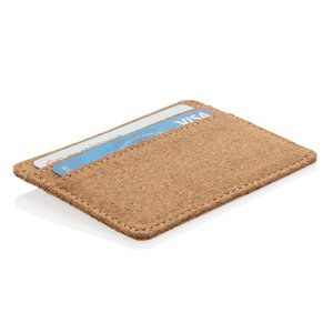 XD Collection P820.87 - Billetera delgada de corcho con bloqueo RFID