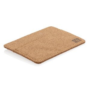 XD Collection P820.87 - Billetera delgada de corcho con bloqueo RFID