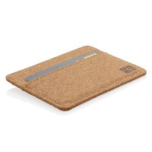 XD Collection P820.87 - Billetera delgada de corcho con bloqueo RFID