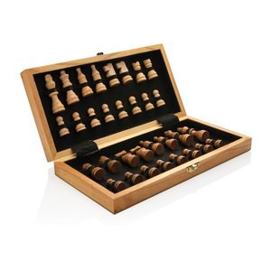 XD Collection P940.12 - Juego de ajedrez de madera plegable de lujo