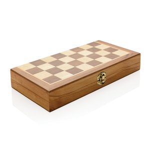 XD Collection P940.12 - Juego de ajedrez de madera plegable de lujo