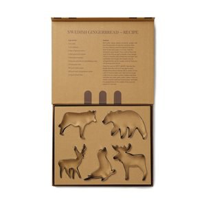 Vinga V26101 - VINGA Nordic big 5 cookie cutter 5-piece set