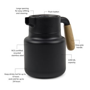 Vinga V42900 - VINGA Arbe RCS vacuum jug 1200 ML