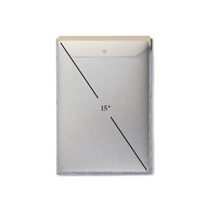 Vinga V78810 - Funda para portátil VINGA Albon GRS de fieltro reciclado de 15"