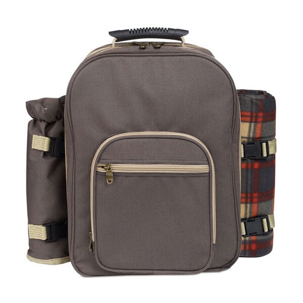HIGH PARK Mochila de Picnic Completa para Cuatro Personas - GiftRetail AR1470