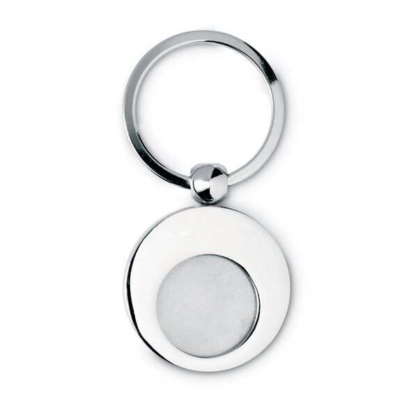 EURING Llavero de metal con ficha - GiftRetail IT3866