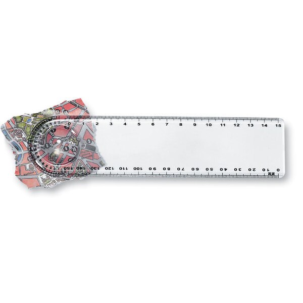 LASTA Regla transparente - GiftRetail KC3102