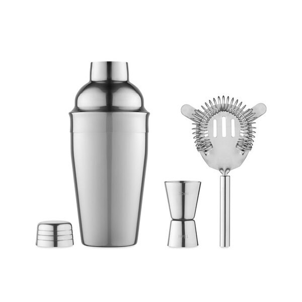 FIZZ Set de Coctelería de Acero Inoxidable FIZZ - GiftRetail KC4298
