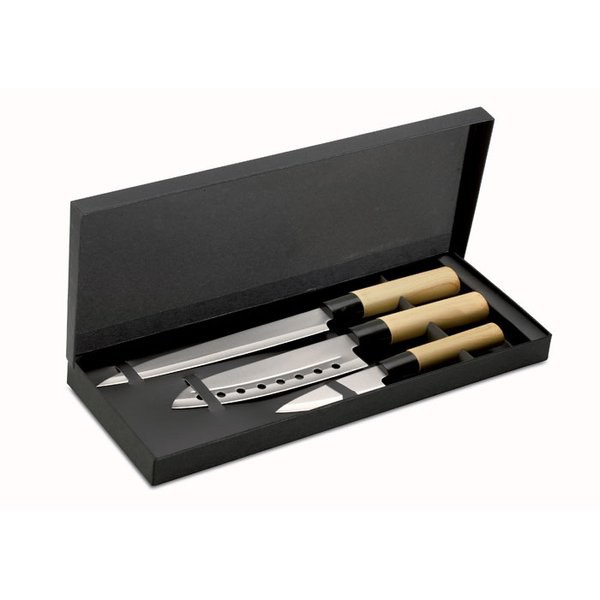 TAKI Set cuchillos estilo Japonés - GiftRetail KC6841