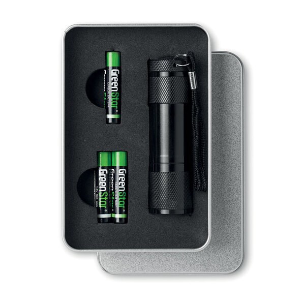 LED PLUS Linterna LED  de aluminio - GiftRetail KC6860