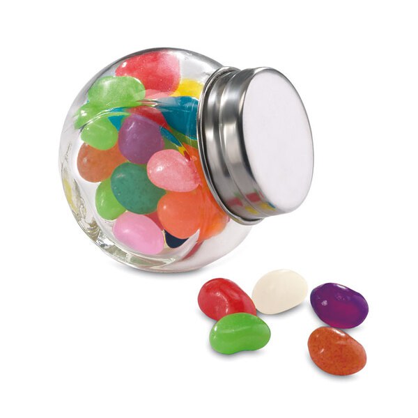 BEANDY Bote de cristal con caramelos - GiftRetail KC7103