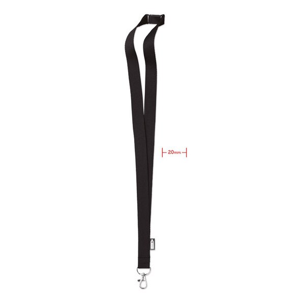 LANY RPET Lanyard de RPET  20 mm - GiftRetail MO6100