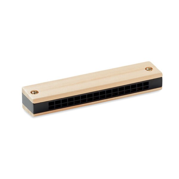 HARMA Harmónica de Madera con Acabado Elegante - GiftRetail MO6628