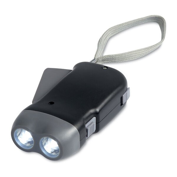 ROBIN LED Linterna Dinamo LED Compacta y Eficiente - GiftRetail MO8235