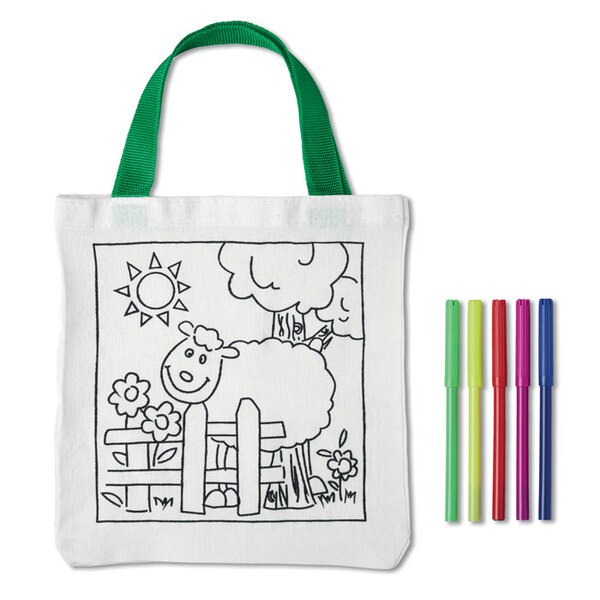 MATEUSZ Bolsa para colorear de algodón - GiftRetail MO8450
