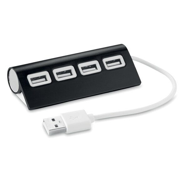 ALUHUB Hub Usb de 4 puertos - GiftRetail MO8853