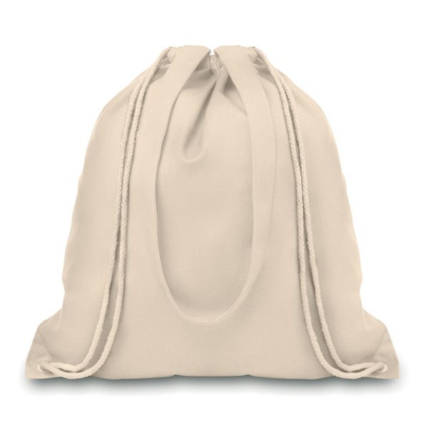 MOIRA Eco-Friendly Canvas Tote with Drawstring Closure - GiftRetail MO9040