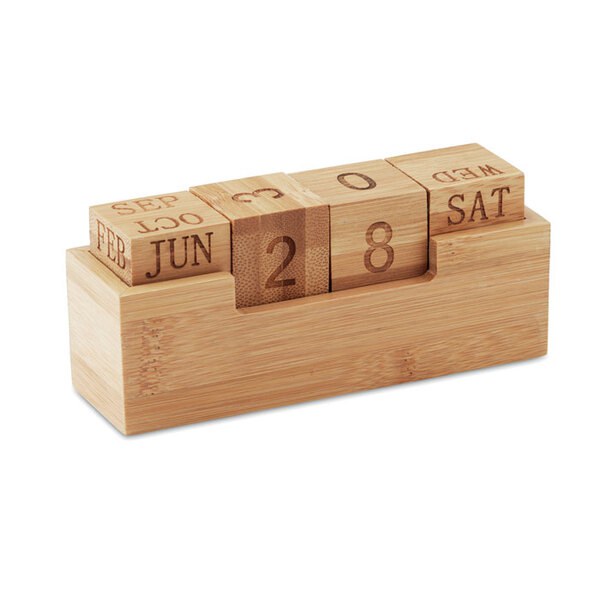 KARENDA Calendario de bambú - GiftRetail MO9404