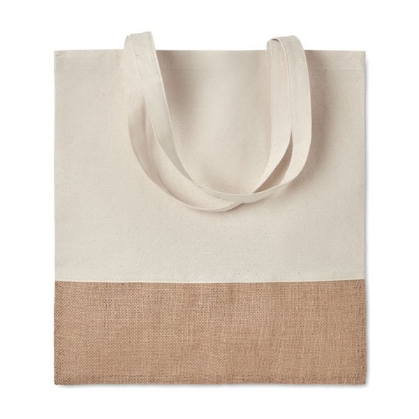 INDIA TOTE Bolsa cuerdas con yute - GiftRetail MO9518