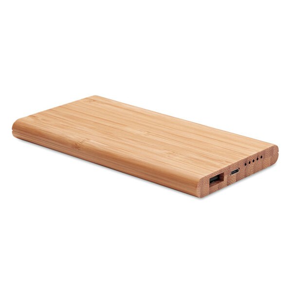 ARENA Power bank bambú - GiftRetail MO9662