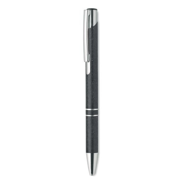 BERN PECAS Eco-Friendly Wheat Straw Push Button Pen - GiftRetail MO9762