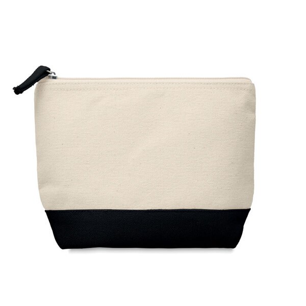 KLEUREN Neceser de algodón bicolor - GiftRetail MO9815