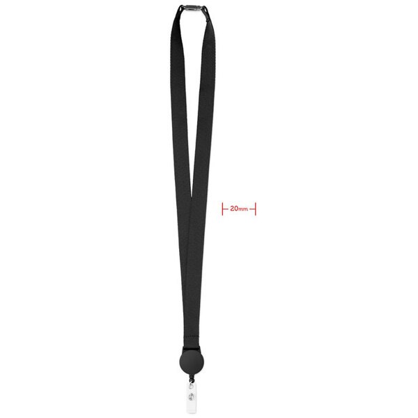 ZIP LANYARD Lanyard de poliéster - GiftRetail MO9852