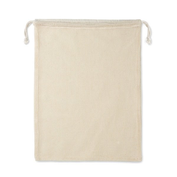 VEGGIE Bolsa de red reutilizable de algodón - GiftRetail MO9865