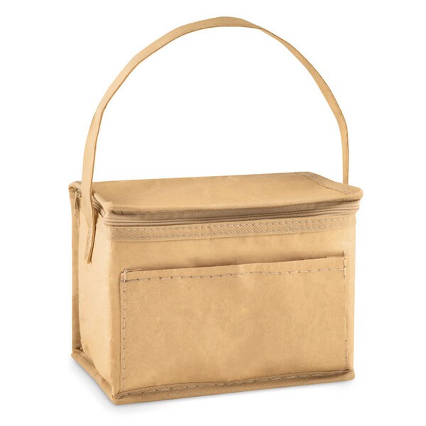 PAPERCOOL Bolsa nevera kraft 6 latas - GiftRetail MO9881