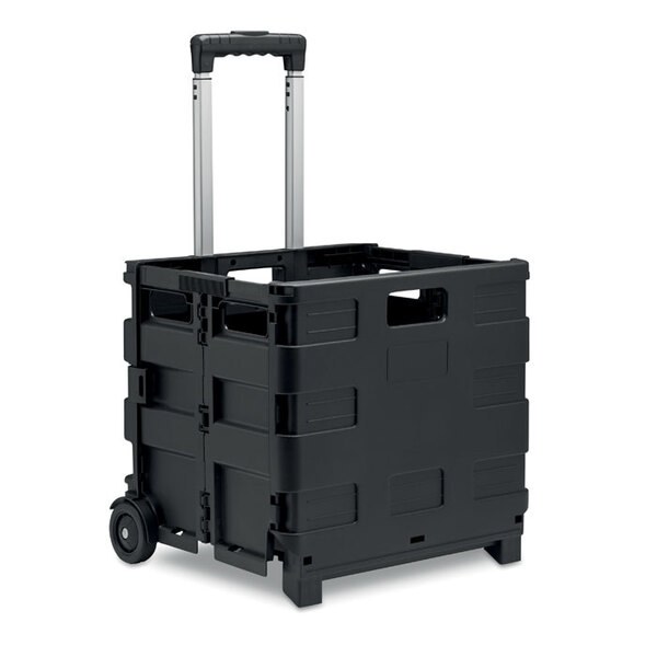 CARRO Heavy-Duty Foldable Shopping Trolley with Steel Handle - GiftRetail MO6746