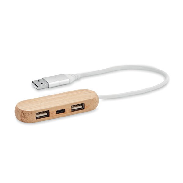 VINA C Hub USB de 3 puertos - GiftRetail MO6848