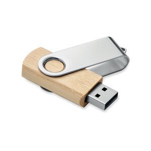 USB de bambú Techmate 16GB     MO6898-40 - GiftRetail MO6898