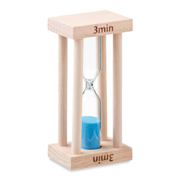 CI Reloj arena madera 3 minutos - GiftRetail MO6902