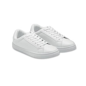 BLANCOS Zapatillas en PU 38 - GiftRetail MO2038
