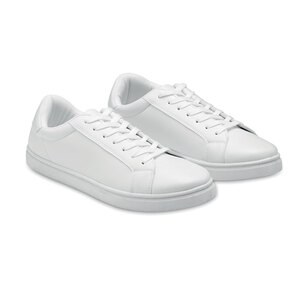 BLANCOS Zapatillas en PU 43 - GiftRetail MO2043