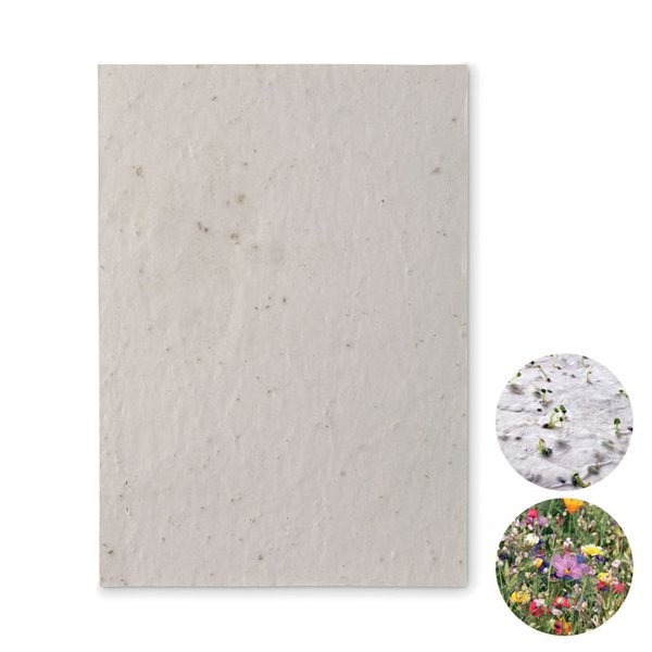 ASIDE Hoja A5 de papel con semillas - GiftRetail MO6915