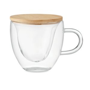CORAMUG Taza de vidrio de borosilicato - GiftRetail MO6937