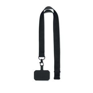 AMESTE Polyester Phone Holder Lanyard with Safety Buckle - GiftRetail MO2120