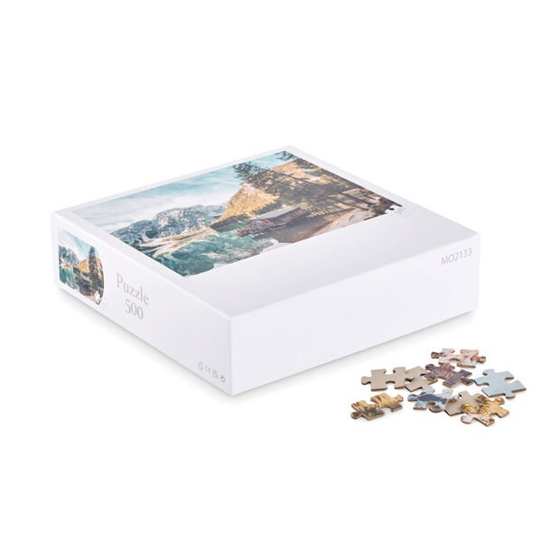 PAZZ Puzzle de 500 piezas en caja - GiftRetail MO2133