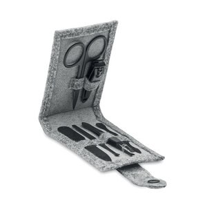 NAILKIT FELT Set manicura 6 pc fieltro RPET - GiftRetail MO2140