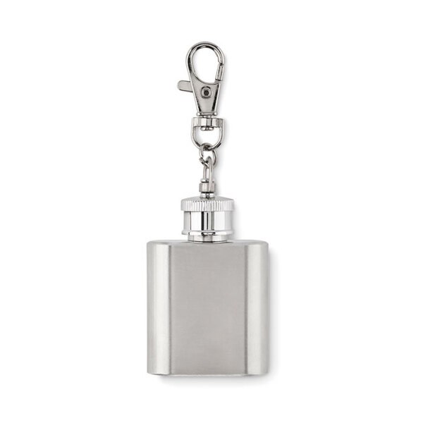 HIPPY Llavero petaca Hipflask acero - GiftRetail MO2152