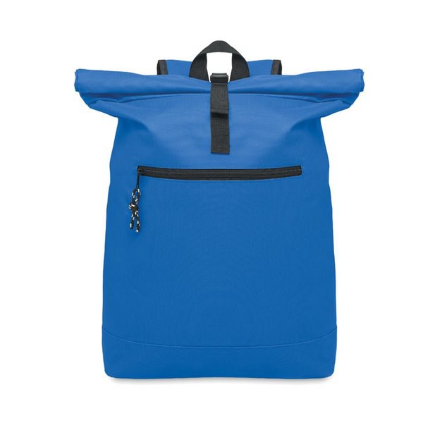 IREA Durable 600D Polyester Rolltop Laptop Backpack - GiftRetail MO2170