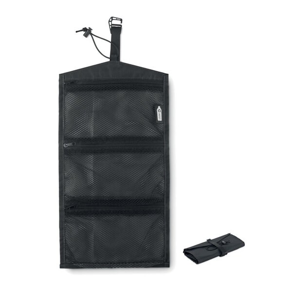 TRAVELI Organizador cables RPET 210D - GiftRetail MO2171