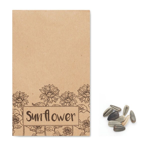 GIRASOL Sobre con semillas de girasol - GiftRetail MO2217