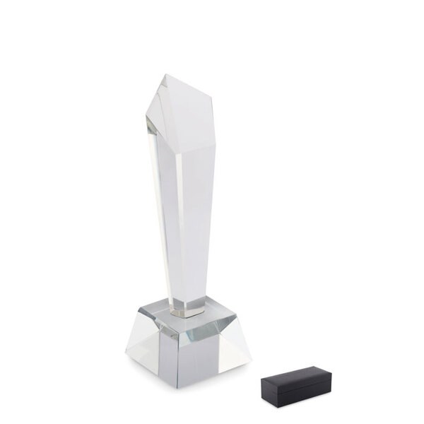 DIAWARD Trofeo de cristal con caja - GiftRetail MO2236