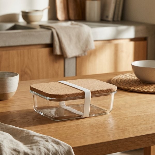 CANOA Fiambrera borosilicato 830ml - GiftRetail MO2255